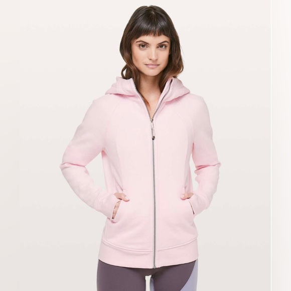 lululemon athletica | Tops | Lululemon Scuba Hoodie Light Cotton Fleece In  Blissful Pink W4awms | Poshmark